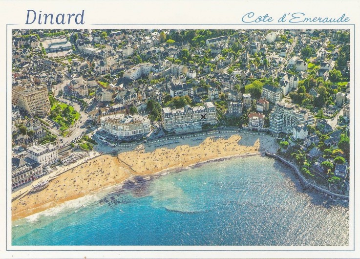 Location de vacances - Appartement à Dinard - vue aerienne