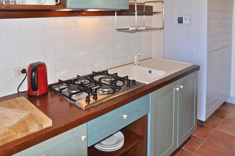 Location de vacances - Appartement à Castiglione del Lago - Coin cuisine app. "Saturno"