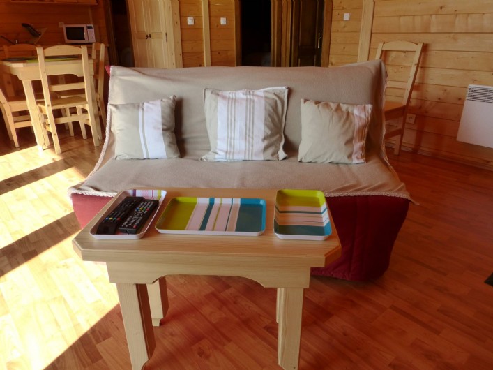 Location de vacances - Chalet à Pompiey - coin repos 1