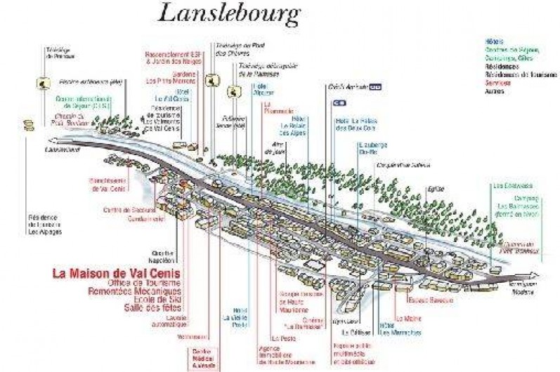 Location de vacances - Appartement à Lanslebourg-Mont-Cenis