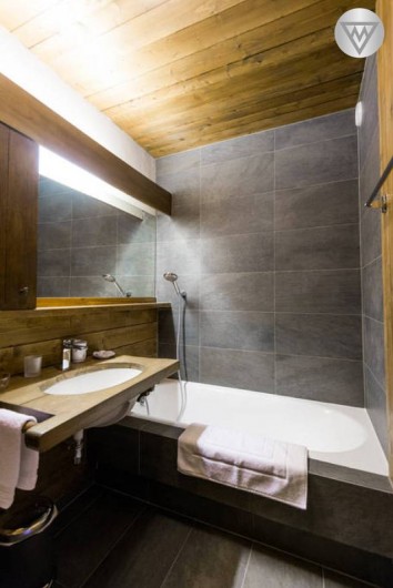 Location de vacances - Appartement à Megève - Salle de bains