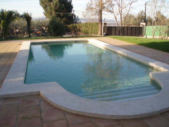 Location de vacances - Villa à Xàtiva - piscina de la villa