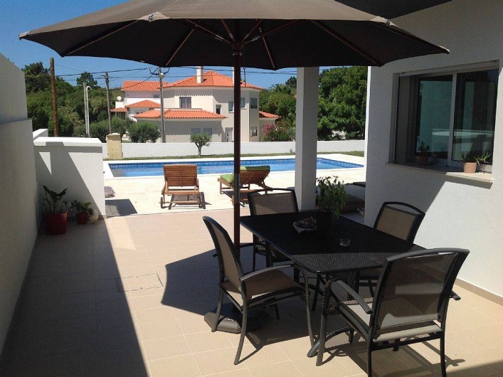 Location de vacances - Villa à São Martinho do Porto - Terrasse rez-de-jardin