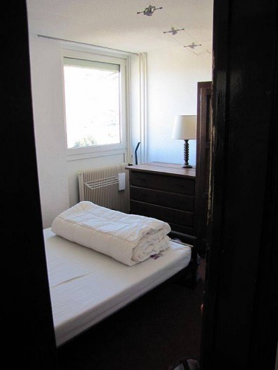 Location de vacances - Appartement à Les Menuires - chambre lit double