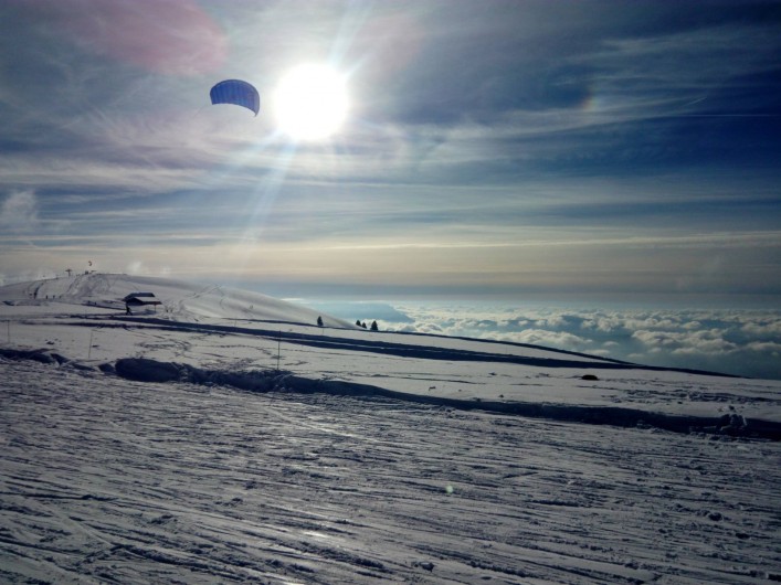 Location de vacances - Maison - Villa à Annecy - Snowkite au  Semnoz  station de ski familiale à 15 minutes des gîtes