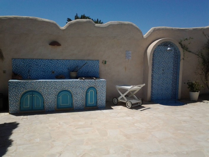 Location de vacances - Maison - Villa à Djerba - barbecue, douche