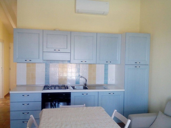 Location de vacances - Appartement à Lu Bagnu - Séjour