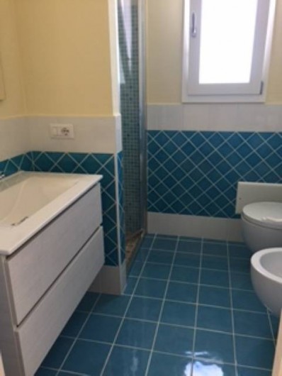 Location de vacances - Appartement à Lu Bagnu - Une salle de bains (douche)