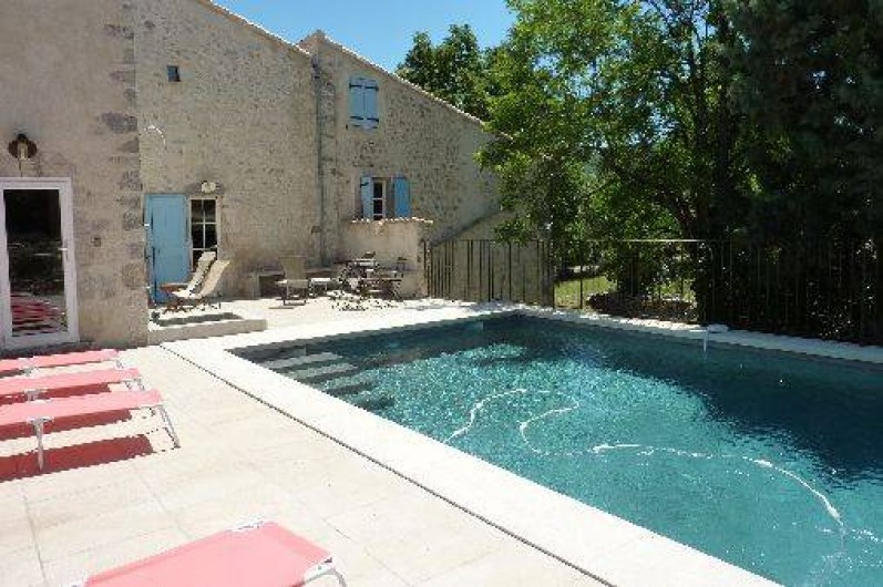 Location de vacances - Gîte à Oppedette - Piscine