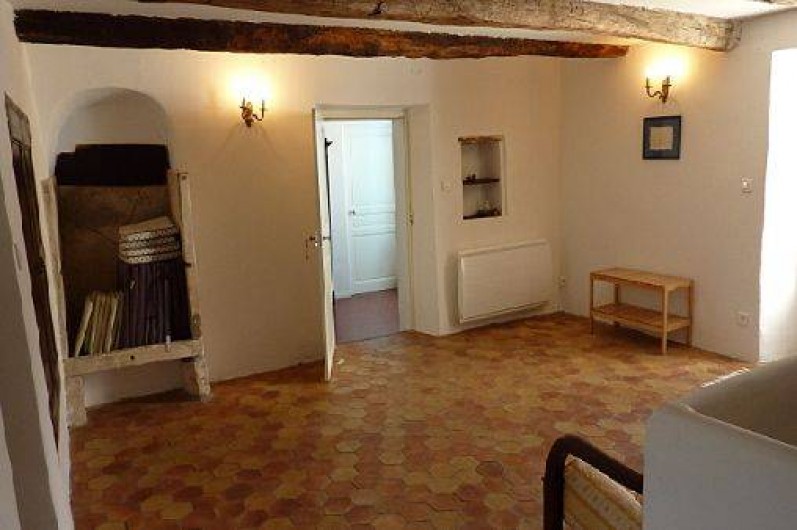 Location de vacances - Gîte à Oppedette - Salle des lauzes