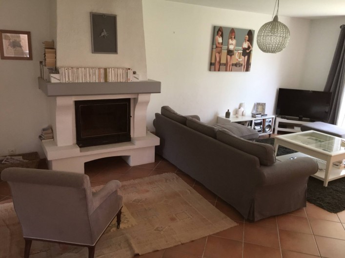 Location de vacances - Villa à Hyères - Coin lecture