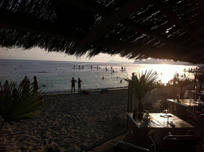 Location de vacances - Villa à Hyères - Et pour terminé, voici un très beau couché de soleil.