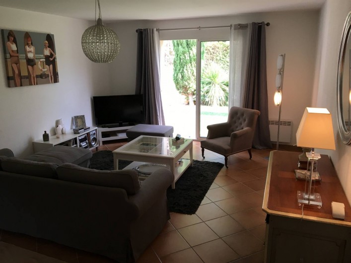 Location de vacances - Villa à Hyères - Salon