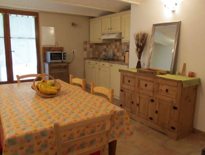 Location de vacances - Studio à Ansouis - -  Salle à manger.