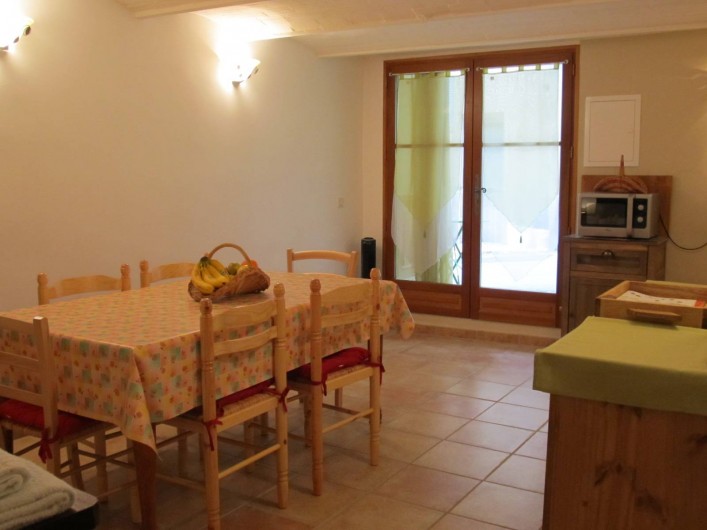 Location de vacances - Studio à Ansouis - - Autre vue salle à manger.