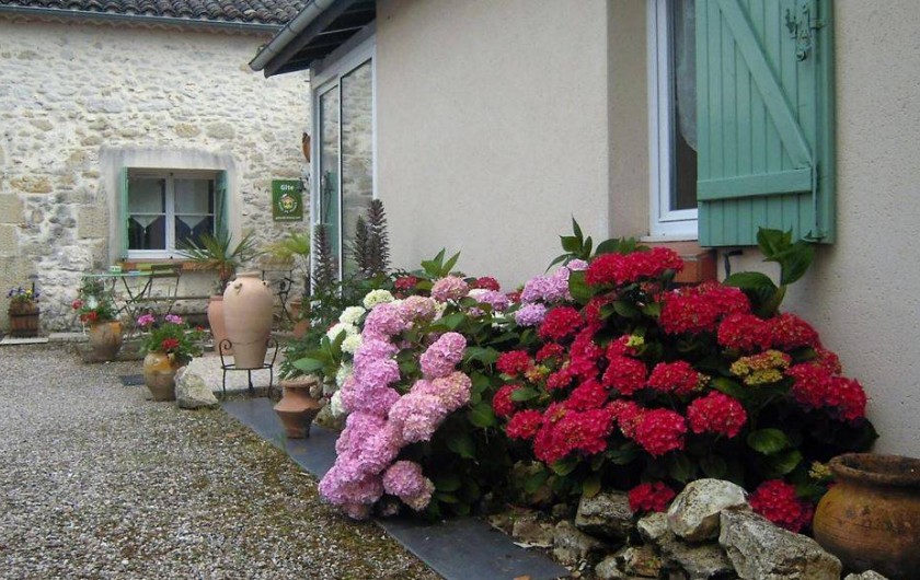 Location de vacances - Gîte à Pailloles - DEVANT DU GITE ENTREE
