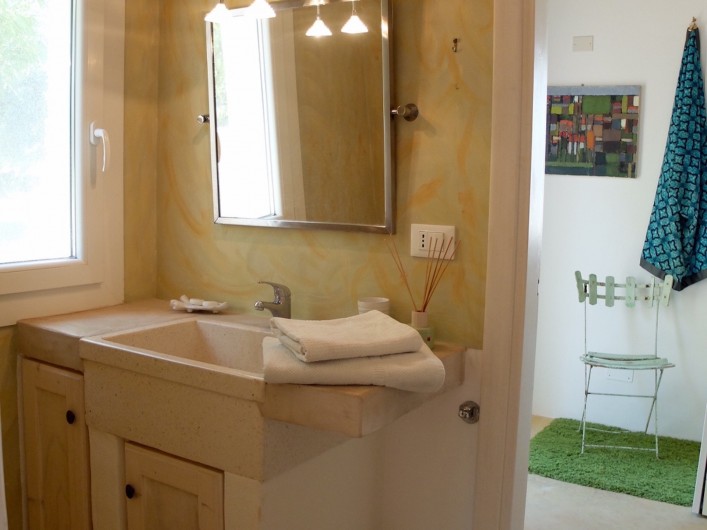 Location de vacances - Villa à San Vito dei Normanni - Salle de bain partagée