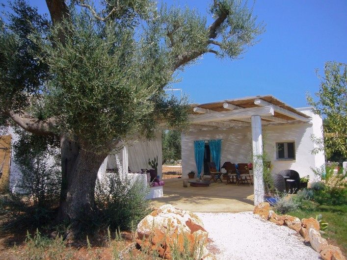 Location de vacances - Villa à San Vito dei Normanni - Villa vue de la piscine