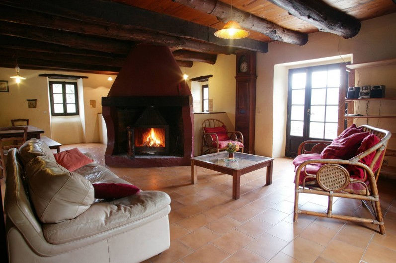 Location de vacances - Gîte à Cros - Salon