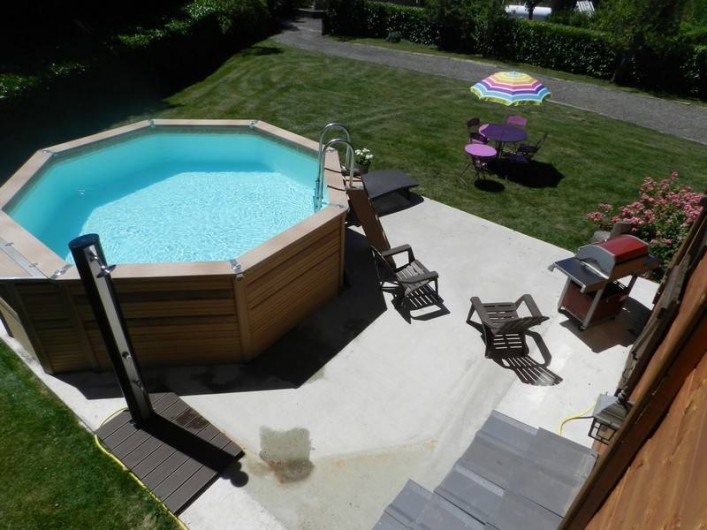 Location de vacances - Chalet à Saissac - La piscine.