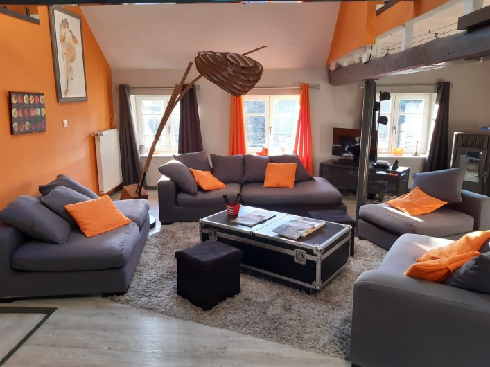 Location de vacances - Appartement à Beaune - Coin salon