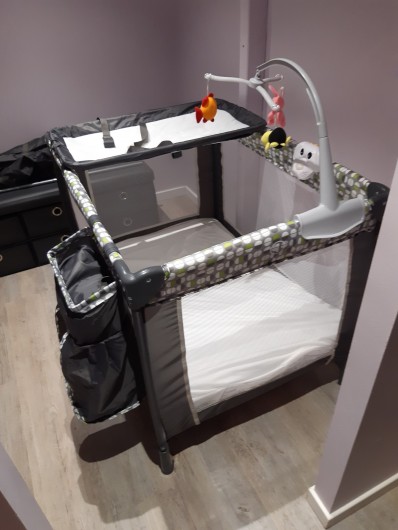 Location de vacances - Appartement à Beaune - Lit bébé tout neuf !