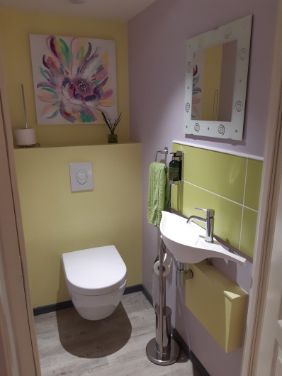 Location de vacances - Appartement à Beaune - WC au RDC