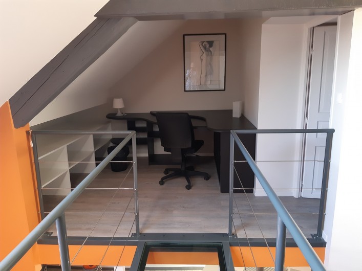 Location de vacances - Appartement à Beaune - Espace de travail !