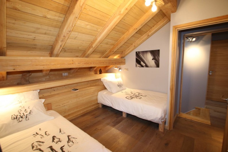 Location de vacances - Appartement à La Salle-les-Alpes - Chambre 5  2 lits + 1 lit tiroir