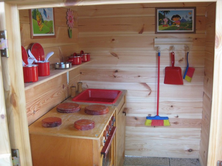 Location de vacances - Chalet à Excenevex - Chalet enfants