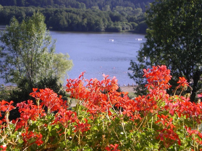 Location de vacances - Hôtel - Auberge à Chambon-sur-Lac - vue des chambres
