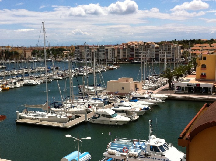 Location de vacances - Appartement à Gruissan - Vue de l'appartement