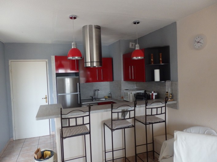 Location de vacances - Appartement à Gruissan - Cuisine