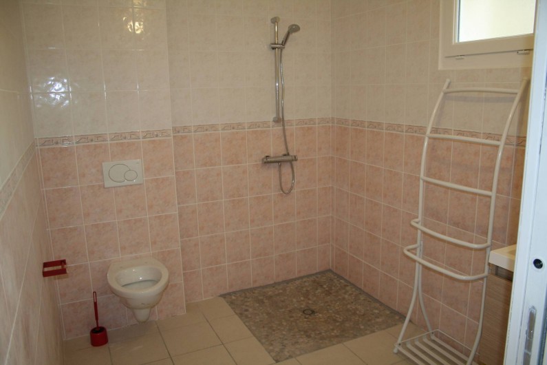 Location de vacances - Maison - Villa à Wissant - Salle de douche au rez de chaussée