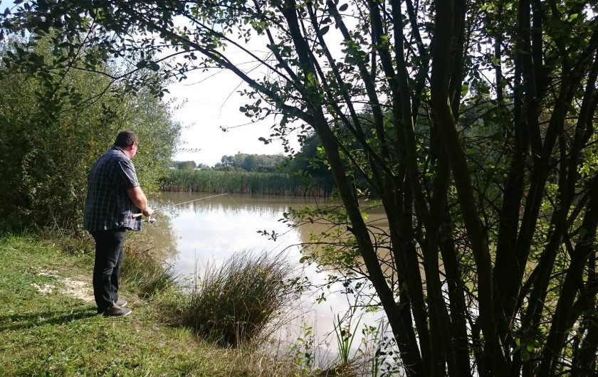 Location de vacances - Insolite à La Chapelle-Blanche-Saint-Martin - L'étang