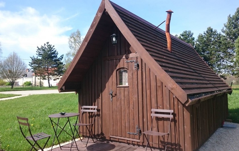 Location de vacances - Insolite à La Chapelle-Blanche-Saint-Martin - Cabane Tröll pour 2 personnes (possibilité 1 jeune enfant en plus)