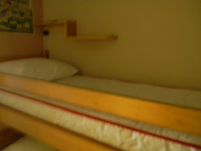 Location de vacances - Studio à Cauterets - Lit superposé