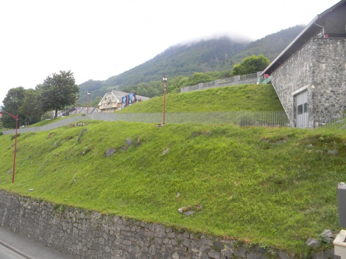 Location de vacances - Studio à Cauterets - vue du balcon