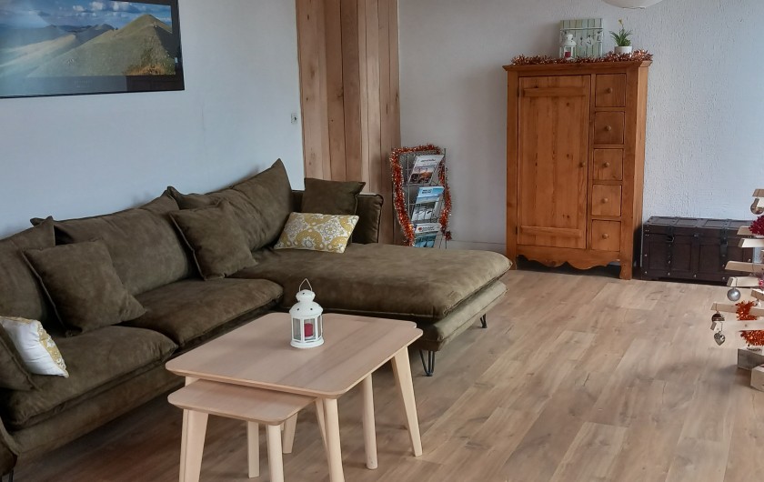 Location de vacances - Gîte à Chastreix - salon