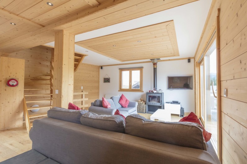 Location de vacances - Chalet à Montgenèvre - Living