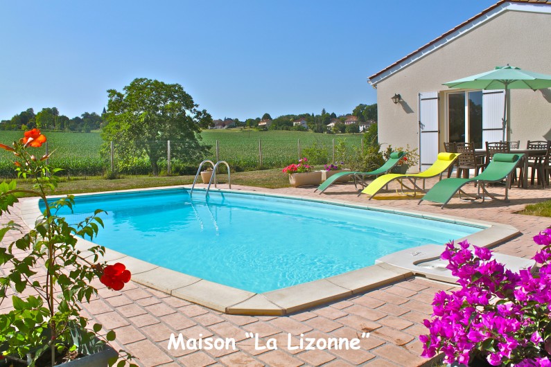 Location de vacances - Villa à Ribérac - Maison "La Lizonne", Le Maine Montet,