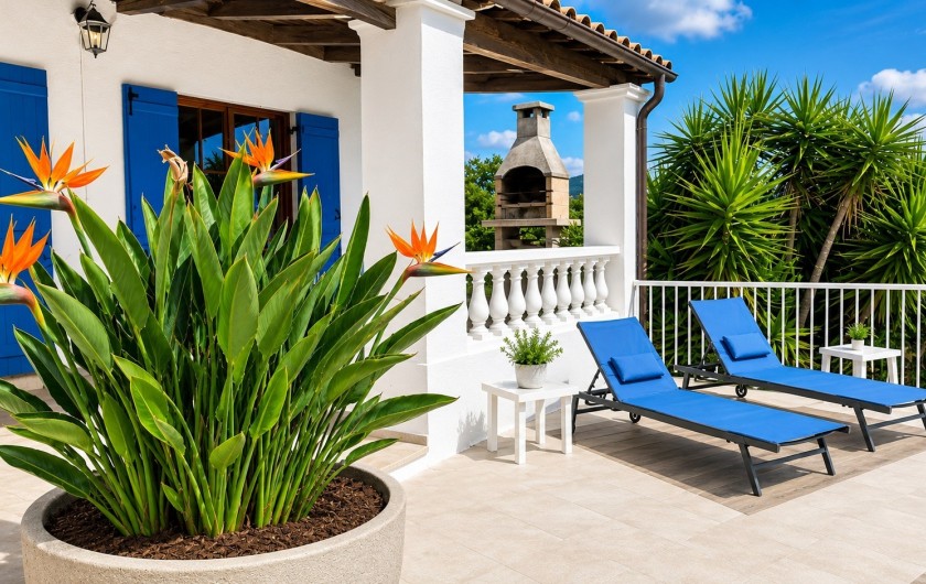 Location de vacances - Villa à Saint-Cézaire-sur-Siagne - 1 zone repos.