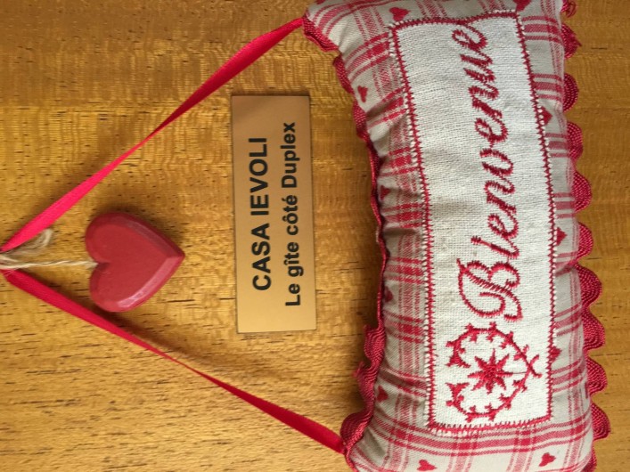 Location de vacances - Appartement à Orschwiller - Le Gite coté duplex entrée