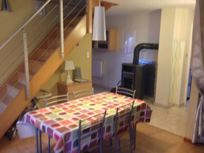 Location de vacances - Appartement à Orschwiller - Coin repas