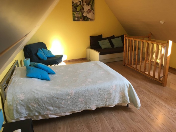 Location de vacances - Appartement à Orschwiller - Chambre du coté Duplex