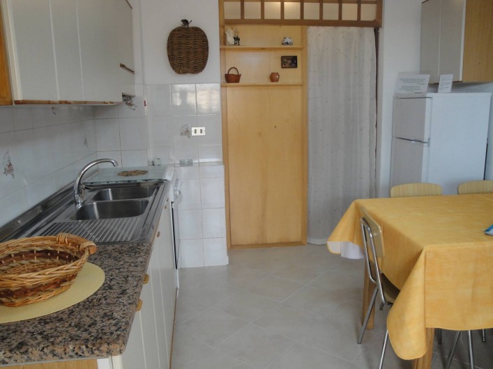 Location de vacances - Appartement à Capoliveri - cuisine app. cas'elen
