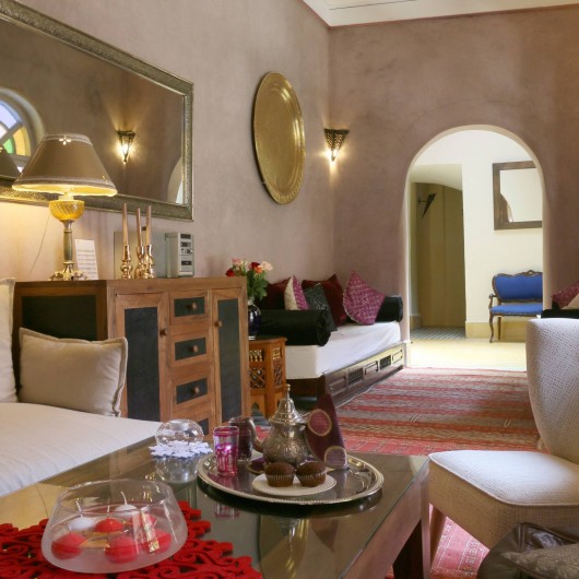 Location de vacances - Riad à Marrakech - Grand Salon