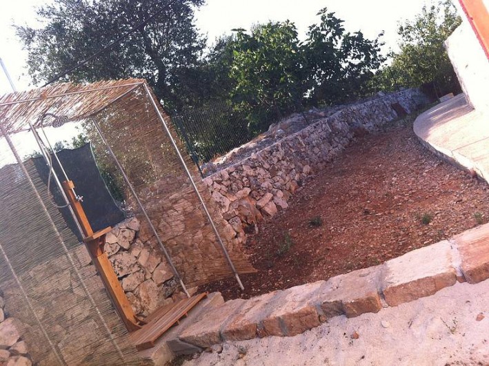 Location de vacances - Mas à Ceglie Messapica - Douche a l'exterior
