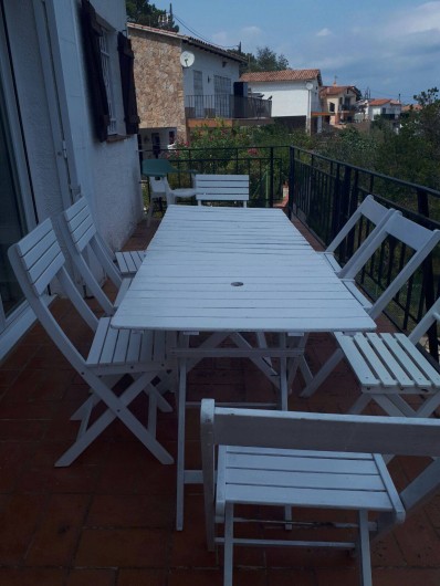 Location de vacances - Villa à Lloret de Mar - terrasse du haut