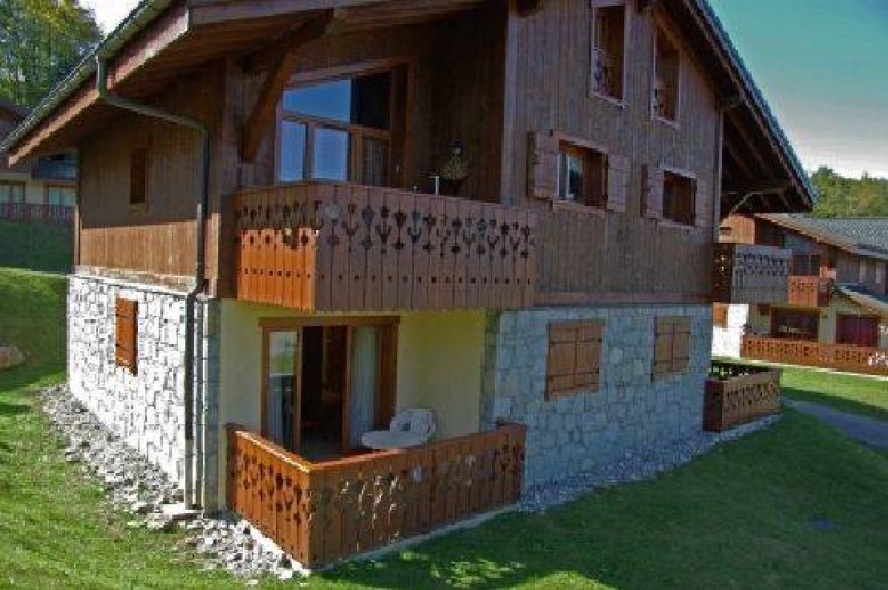 Location de vacances - Appartement à Les Carroz d'Arâches - Rez de chaussée